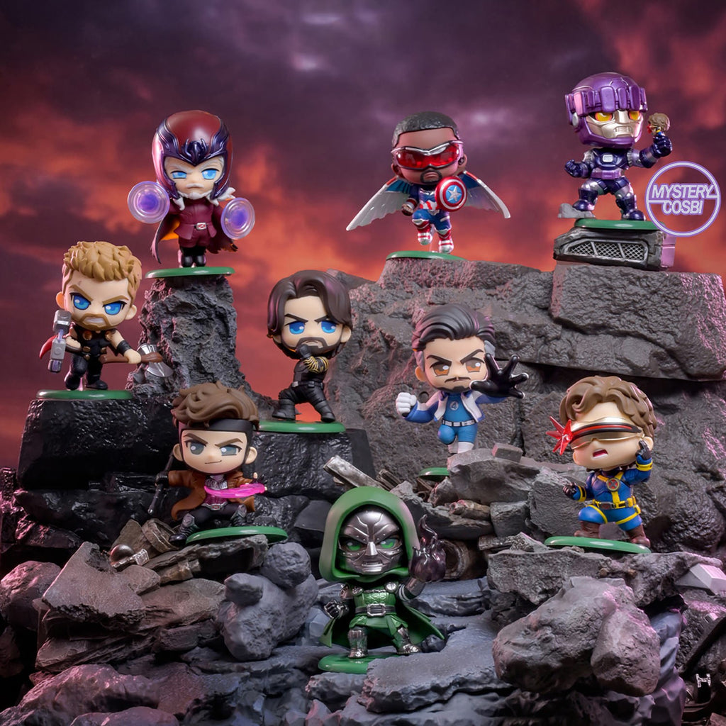 Avengers: Doomsday Cosbi Bobble-Head Collection Marvel Blind Box Set