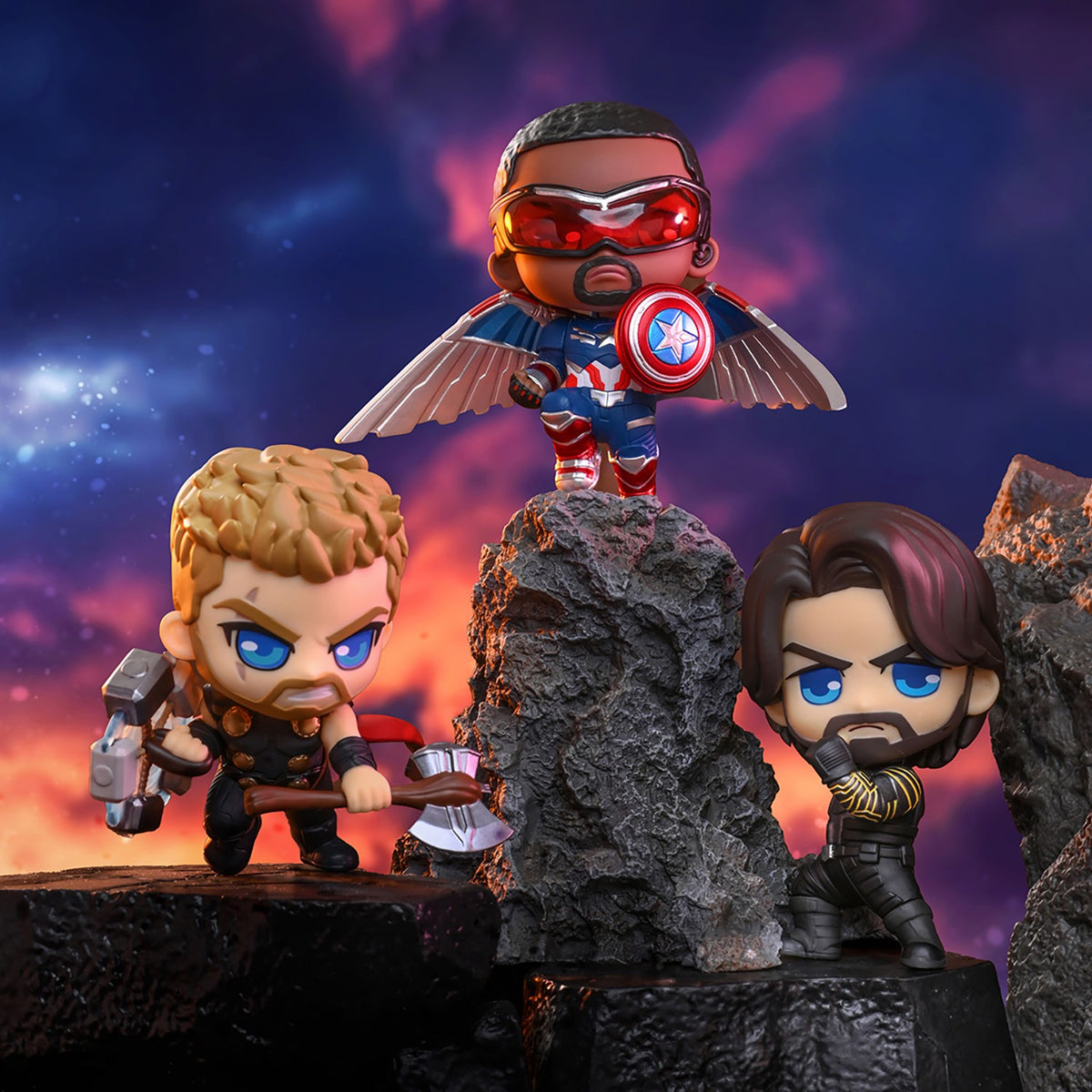Avengers: Doomsday Cosbi Bobble-Head Collection Marvel Blind Box Set