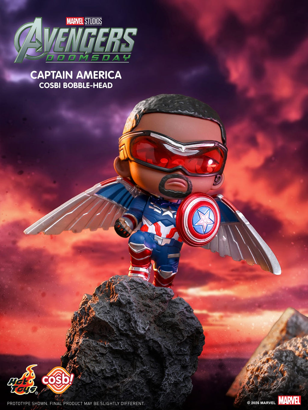Avengers: Doomsday Cosbi Bobble-Head Collection Marvel Blind Box Set