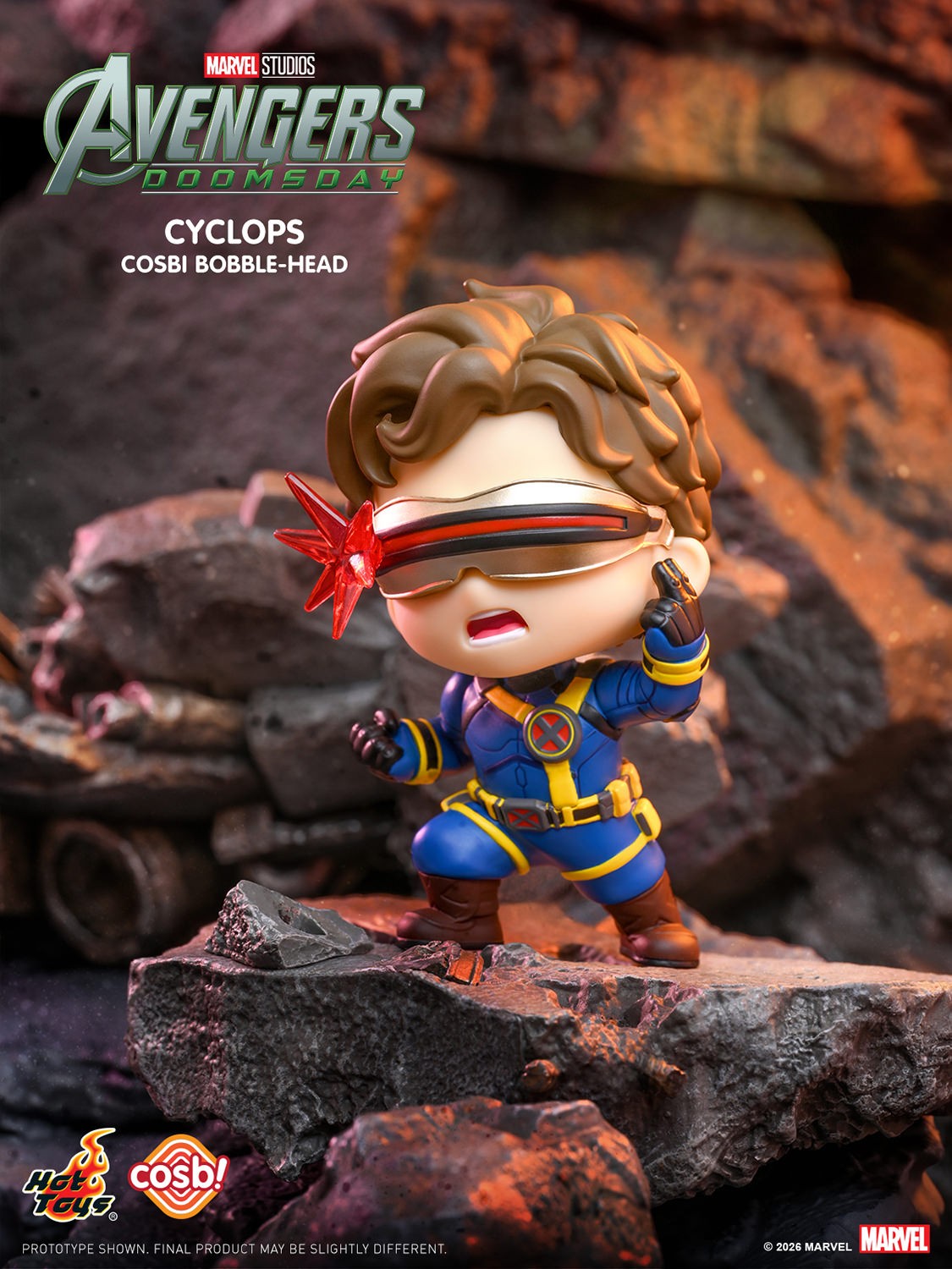 Avengers: Doomsday Cosbi Bobble-Head Collection Marvel Blind Box Set