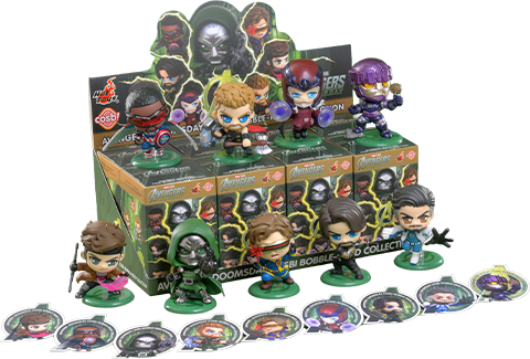 Avengers: Doomsday Cosbi Bobble-Head Collection Marvel Blind Box Set