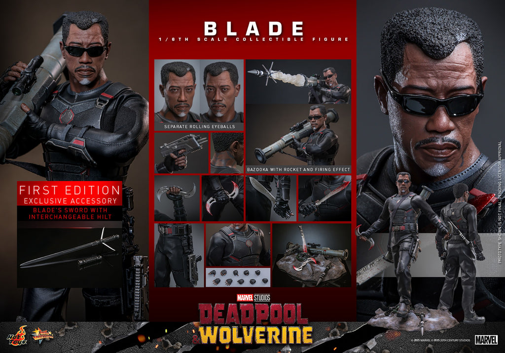 Blade Marvel Sixth Scale Figure