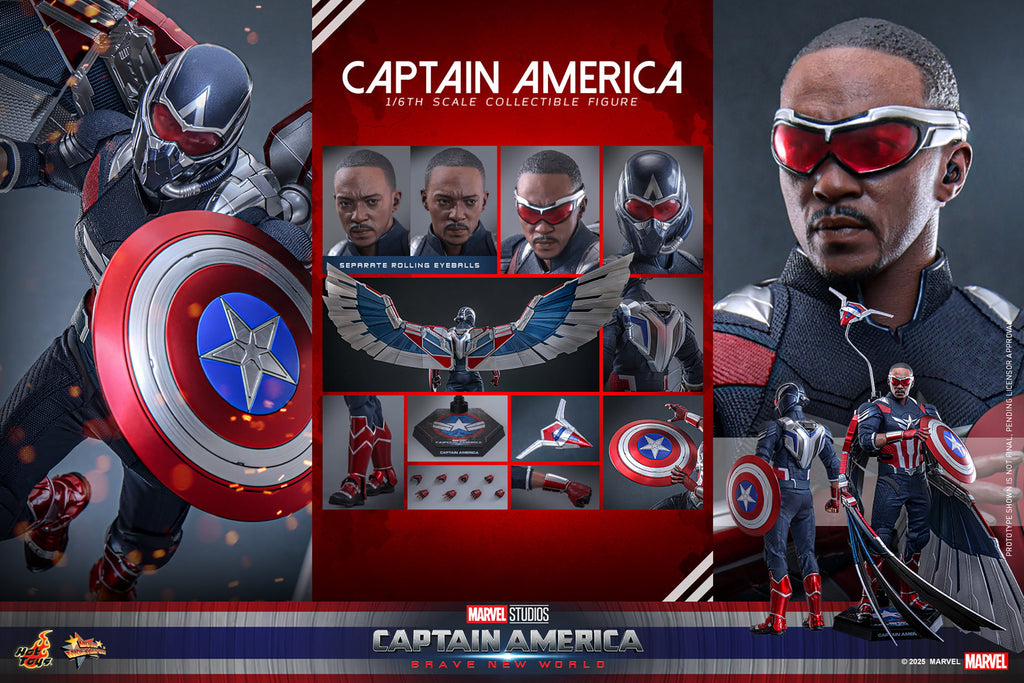 Captain America Marvel Sixth Scale Figure