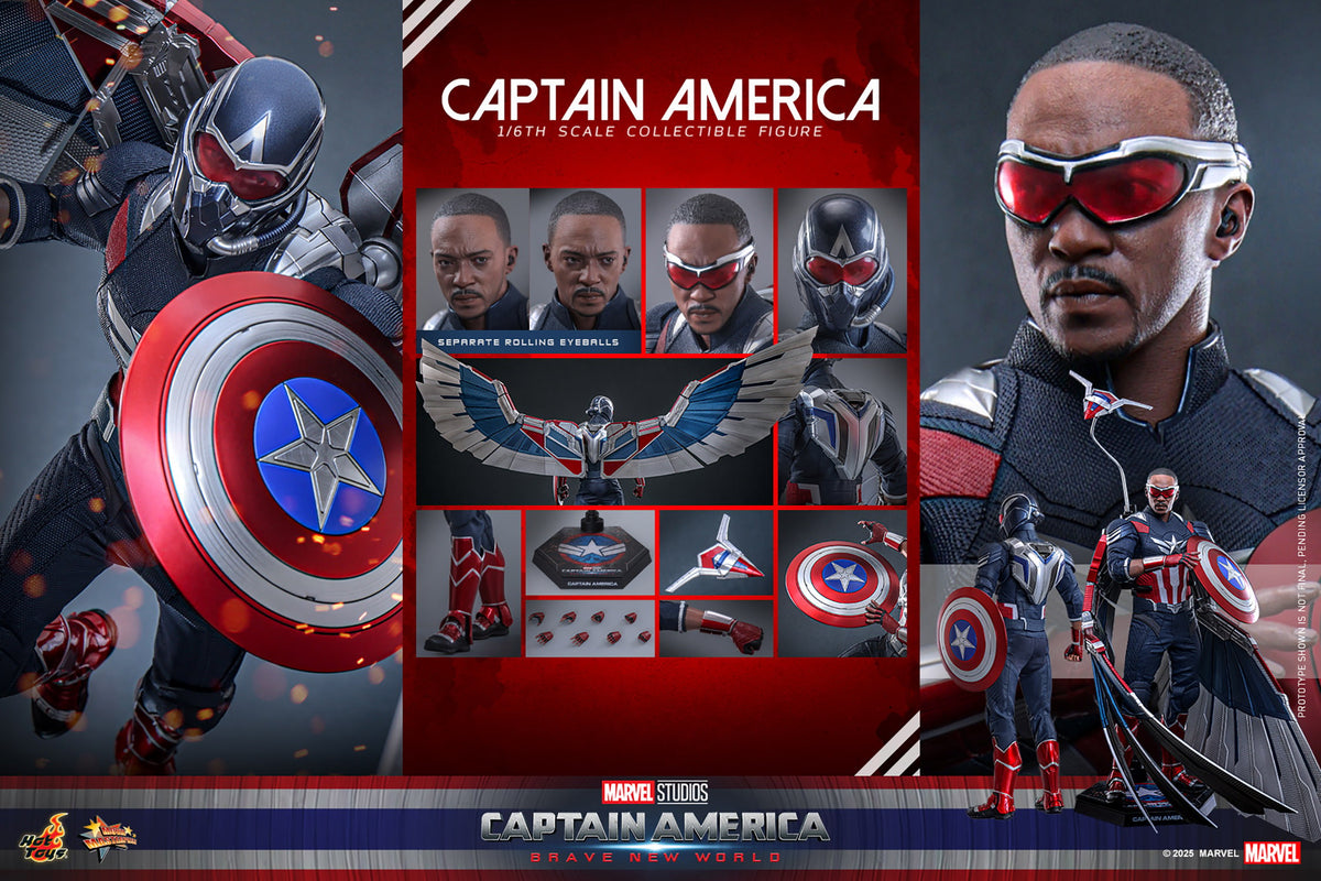 Captain America Marvel Sixth Scale Figure