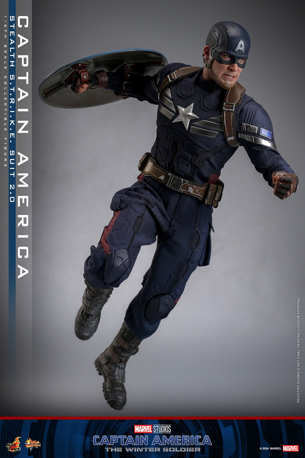 Captain America (Stealth S.T.R.I.K.E. Suit) 2.0 Marvel Sixth Scale Figure