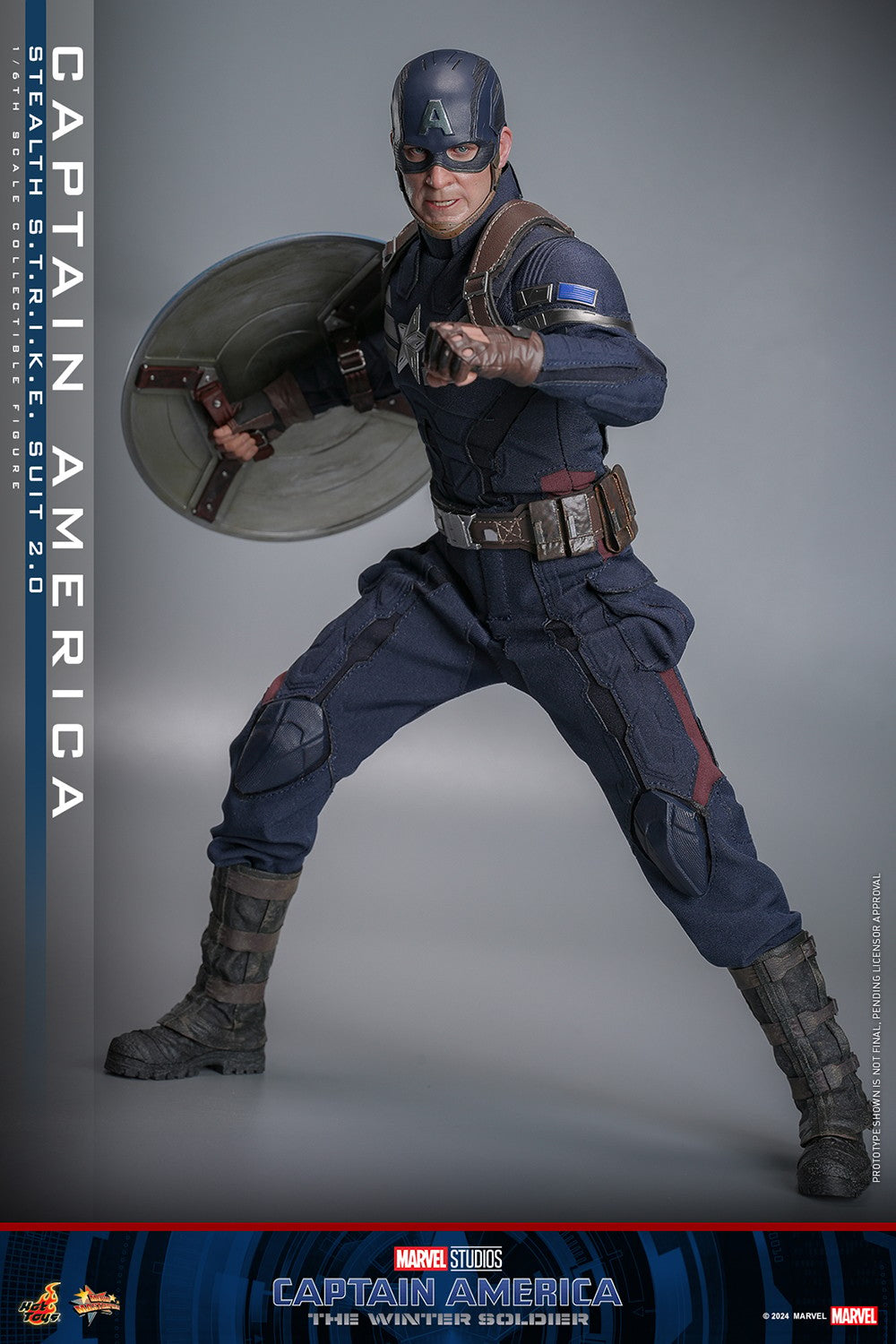 Captain America (Stealth S.T.R.I.K.E. Suit) 2.0 Marvel Sixth Scale Figure