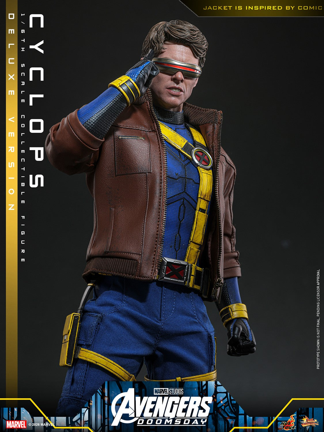 Cyclops Marvel Sixth Scale Figure
