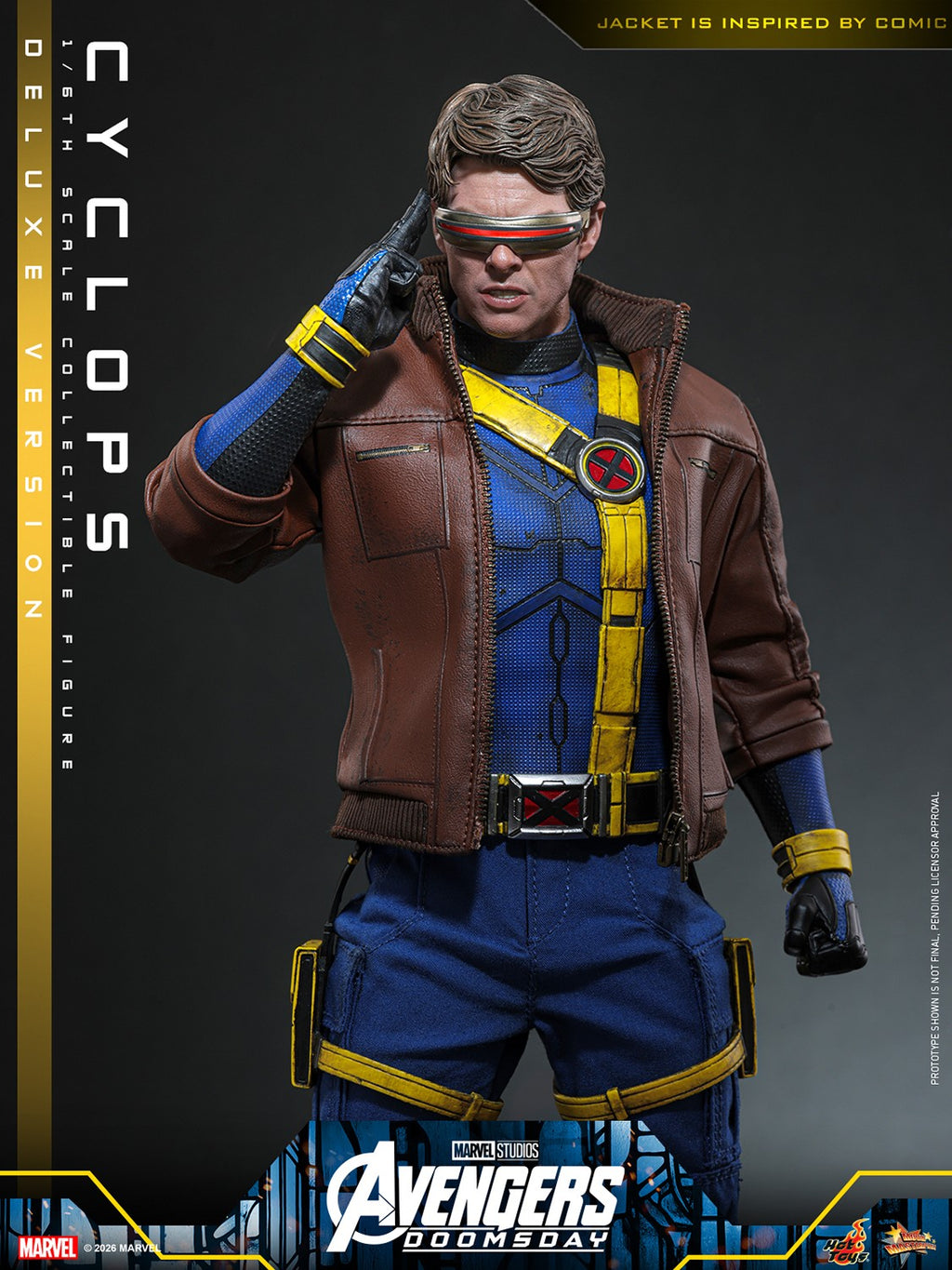 Cyclops Marvel Sixth Scale Figure