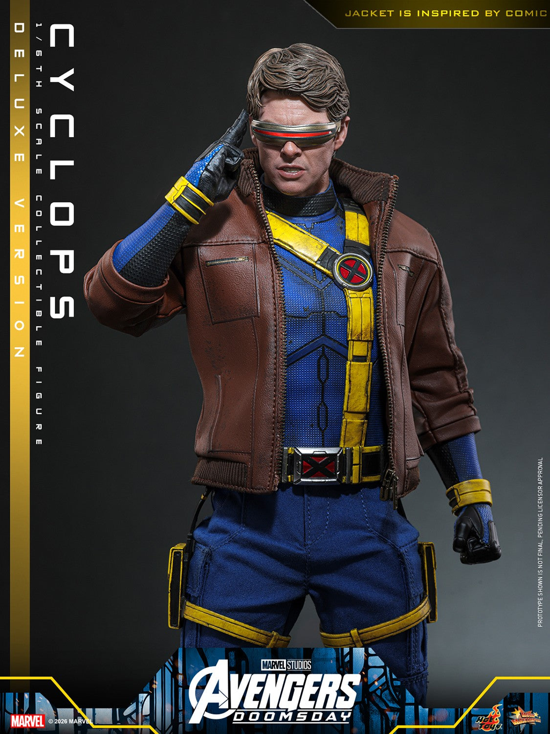Cyclops Marvel Sixth Scale Figure
