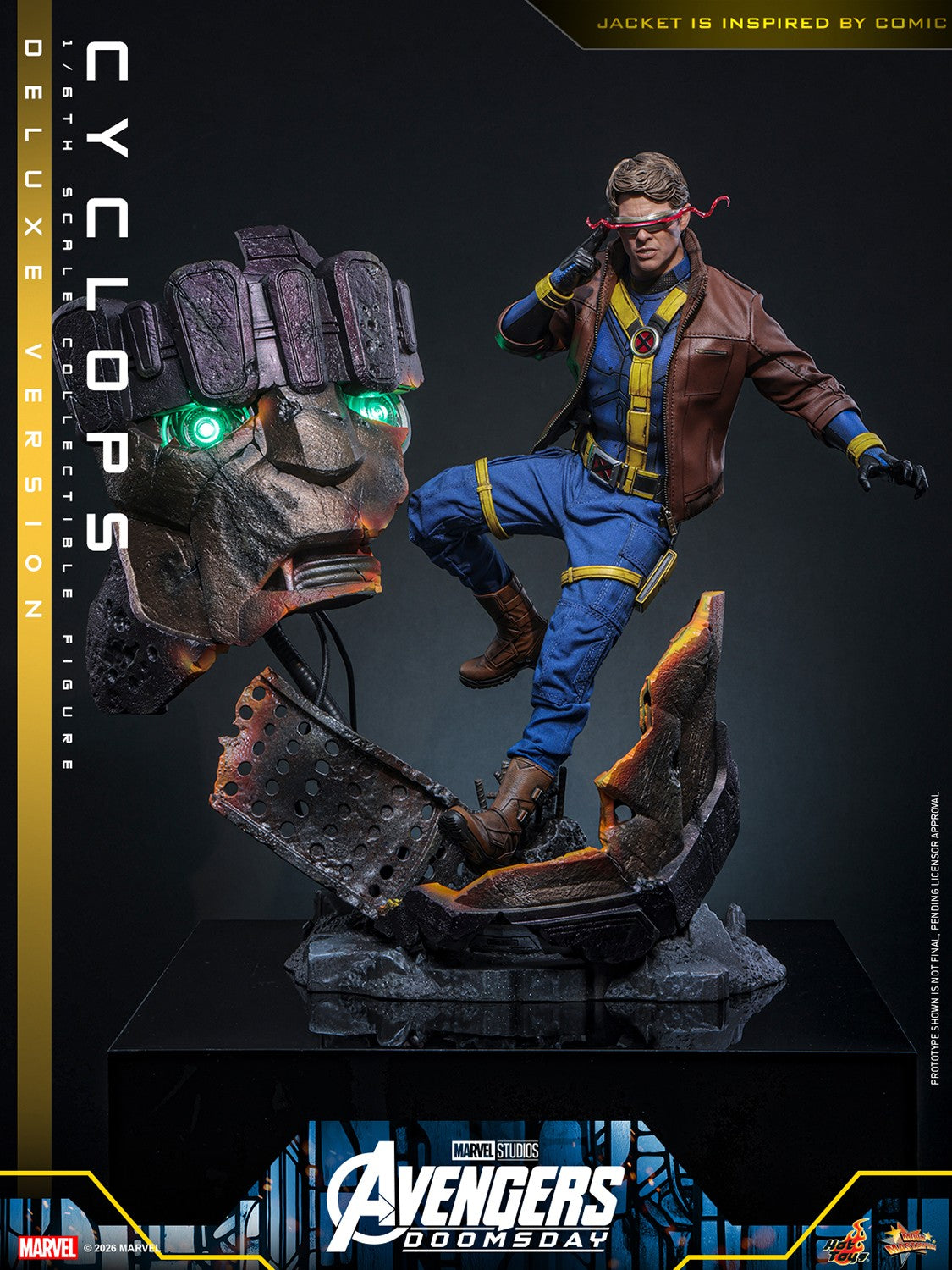Cyclops Marvel Sixth Scale Figure