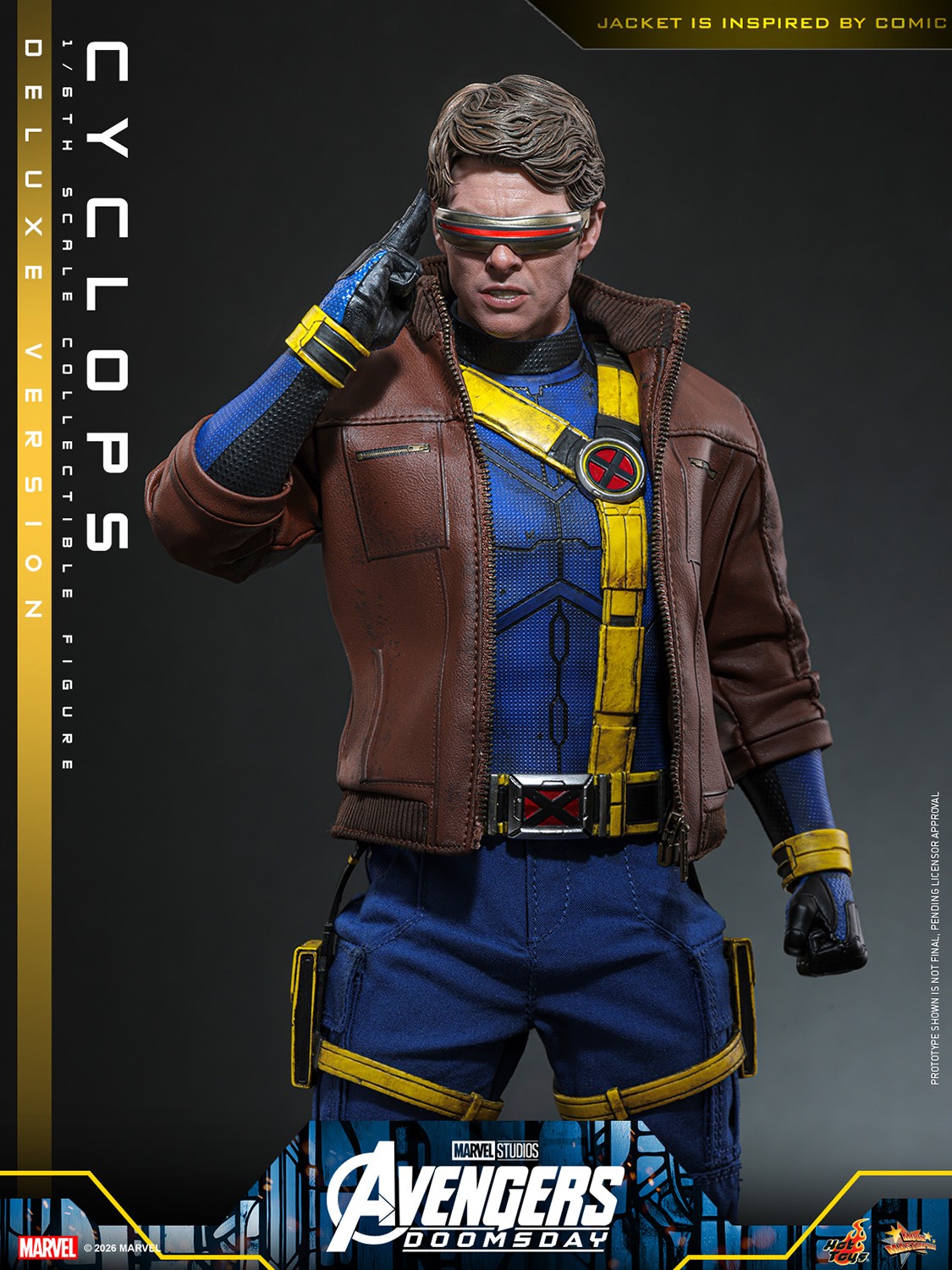 Cyclops Marvel Sixth Scale Figure