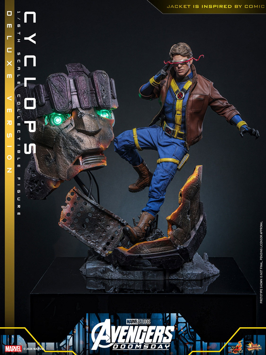 Cyclops Marvel Sixth Scale Figure