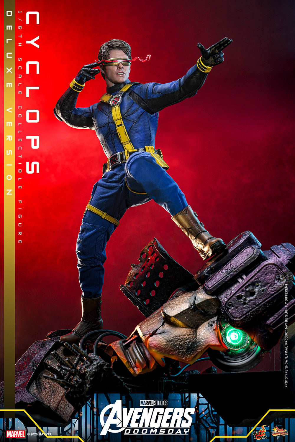 Cyclops Marvel Sixth Scale Figure