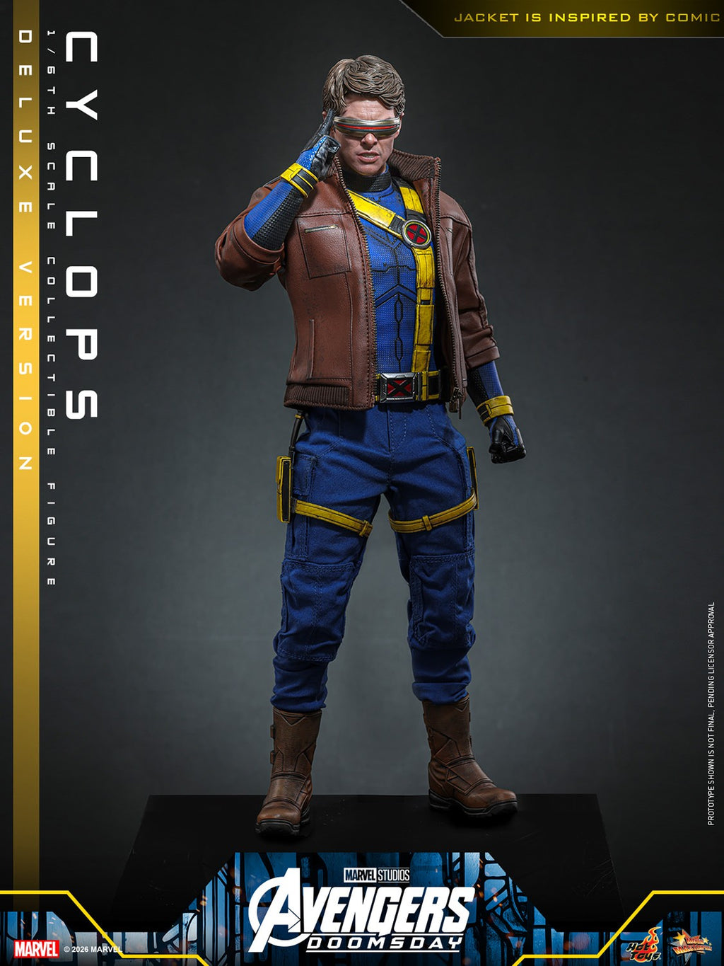 Cyclops Marvel Sixth Scale Figure