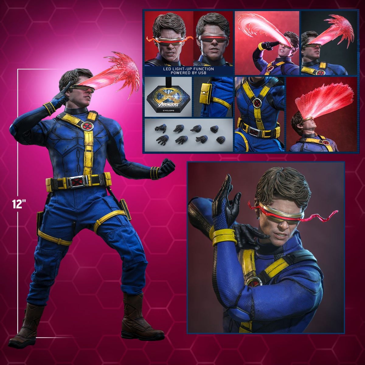 Cyclops Marvel Sixth Scale Figure