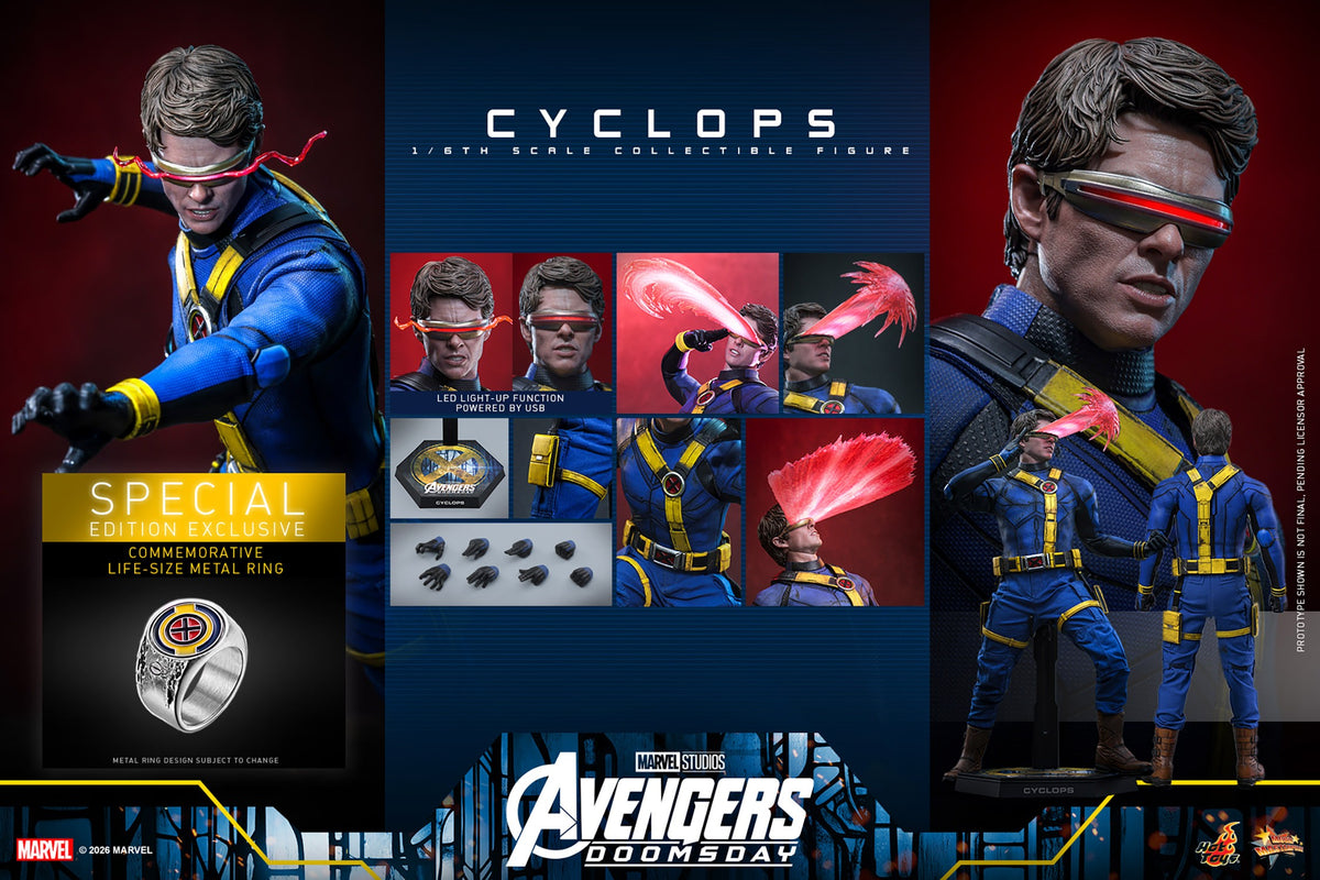 Cyclops Marvel Sixth Scale Figure