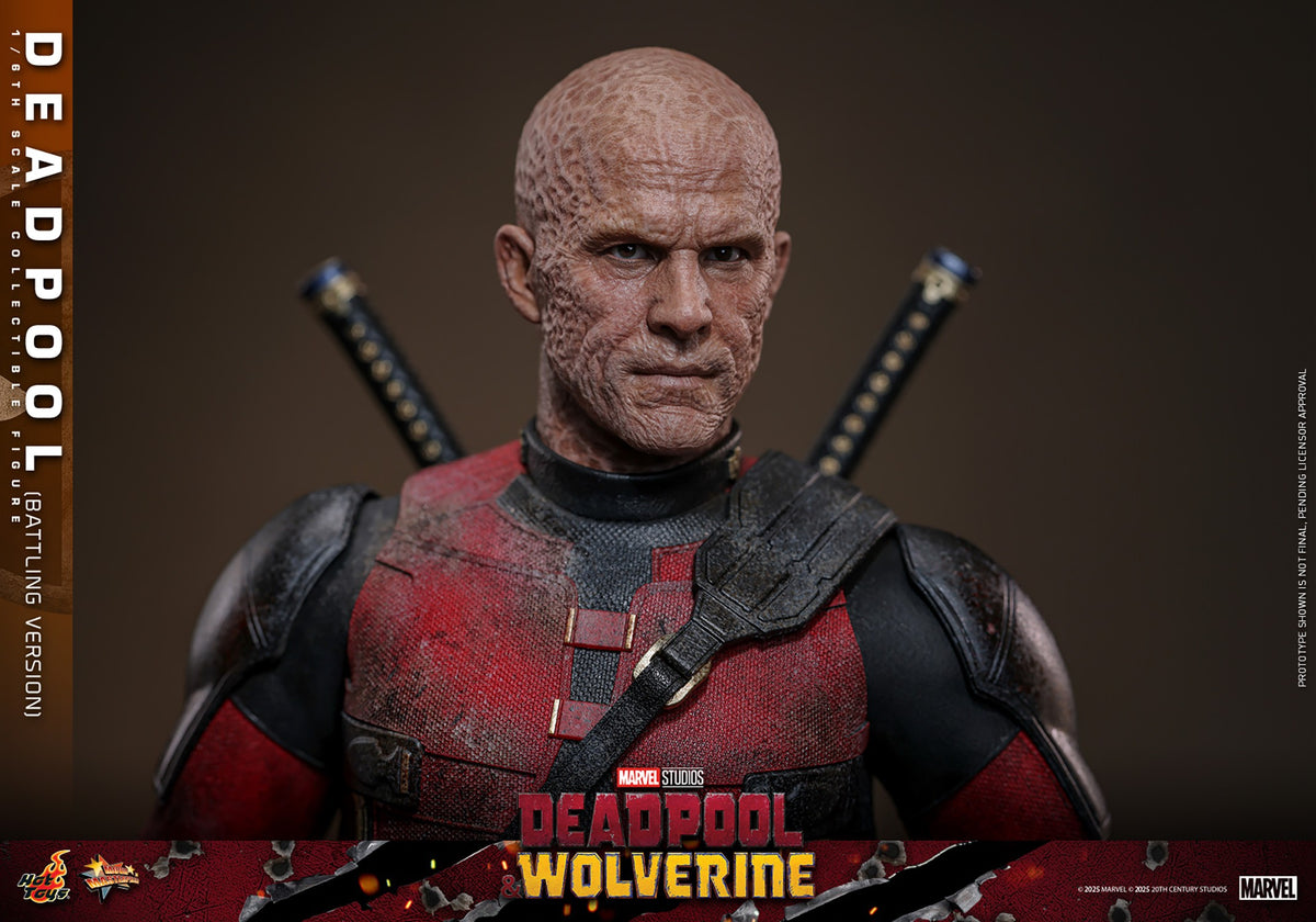 Deadpool (Battling Version) Marvel Sixth Scale Figure