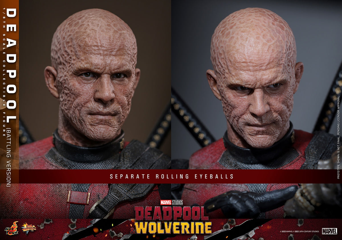Deadpool (Battling Version) Marvel Sixth Scale Figure