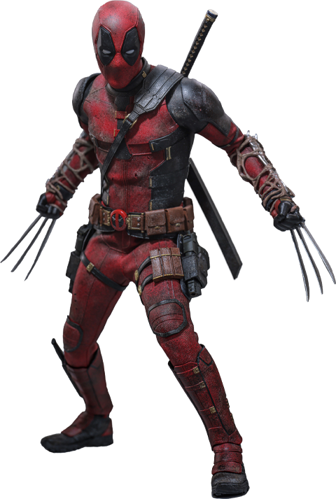 Deadpool (Battling Version) Marvel Sixth Scale Figure