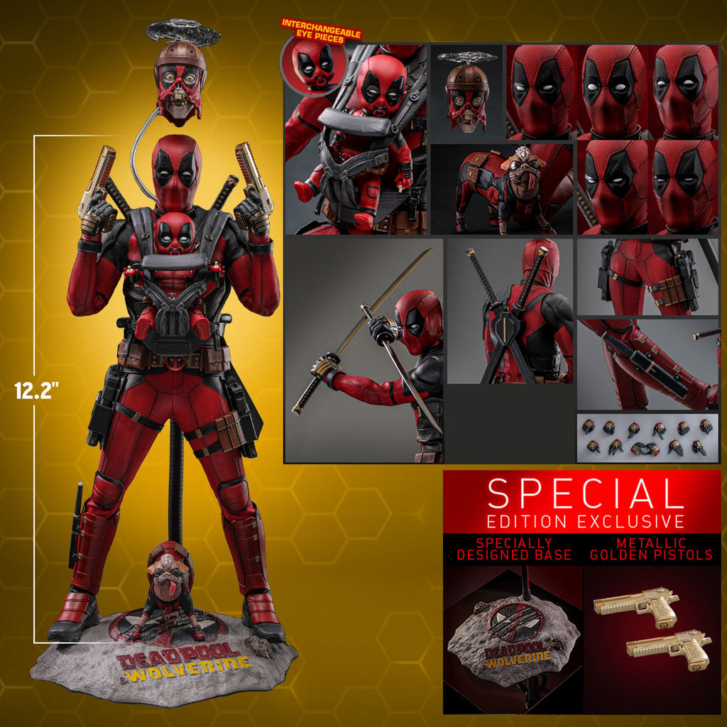 Deadpool Marvel Sixth Scale Figure