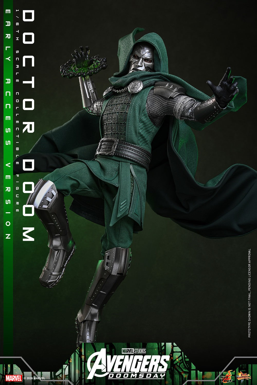 Doctor Doom Marvel Sixth Scale Figure