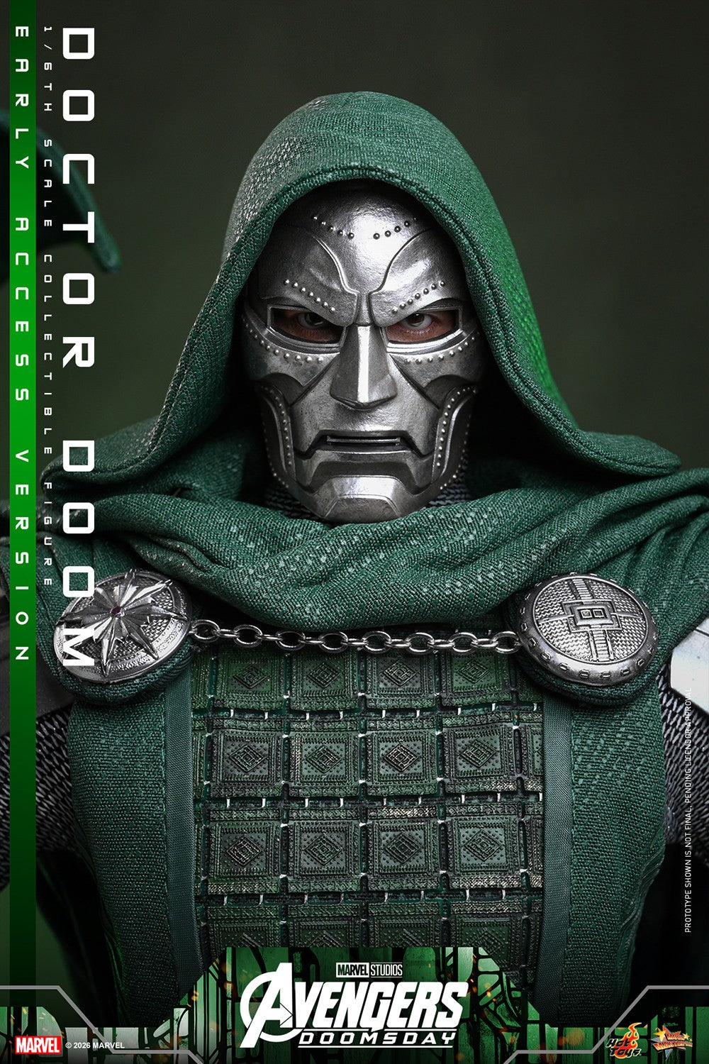 Doctor Doom Marvel Sixth Scale Figure