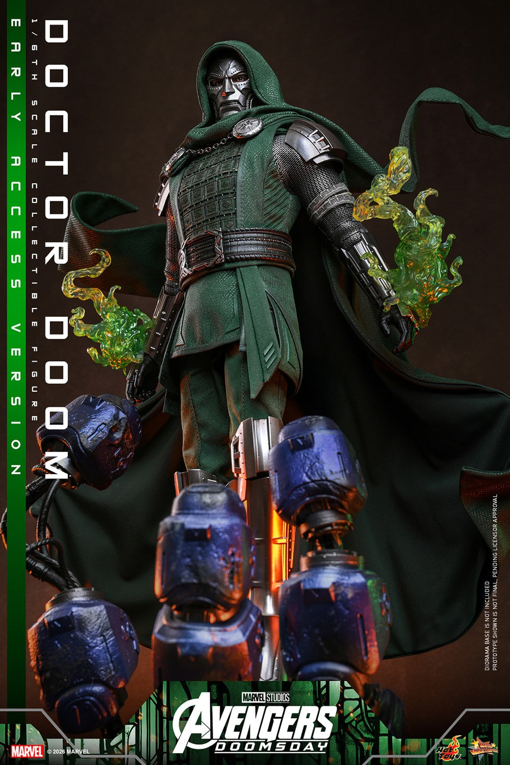 Doctor Doom Marvel Sixth Scale Figure