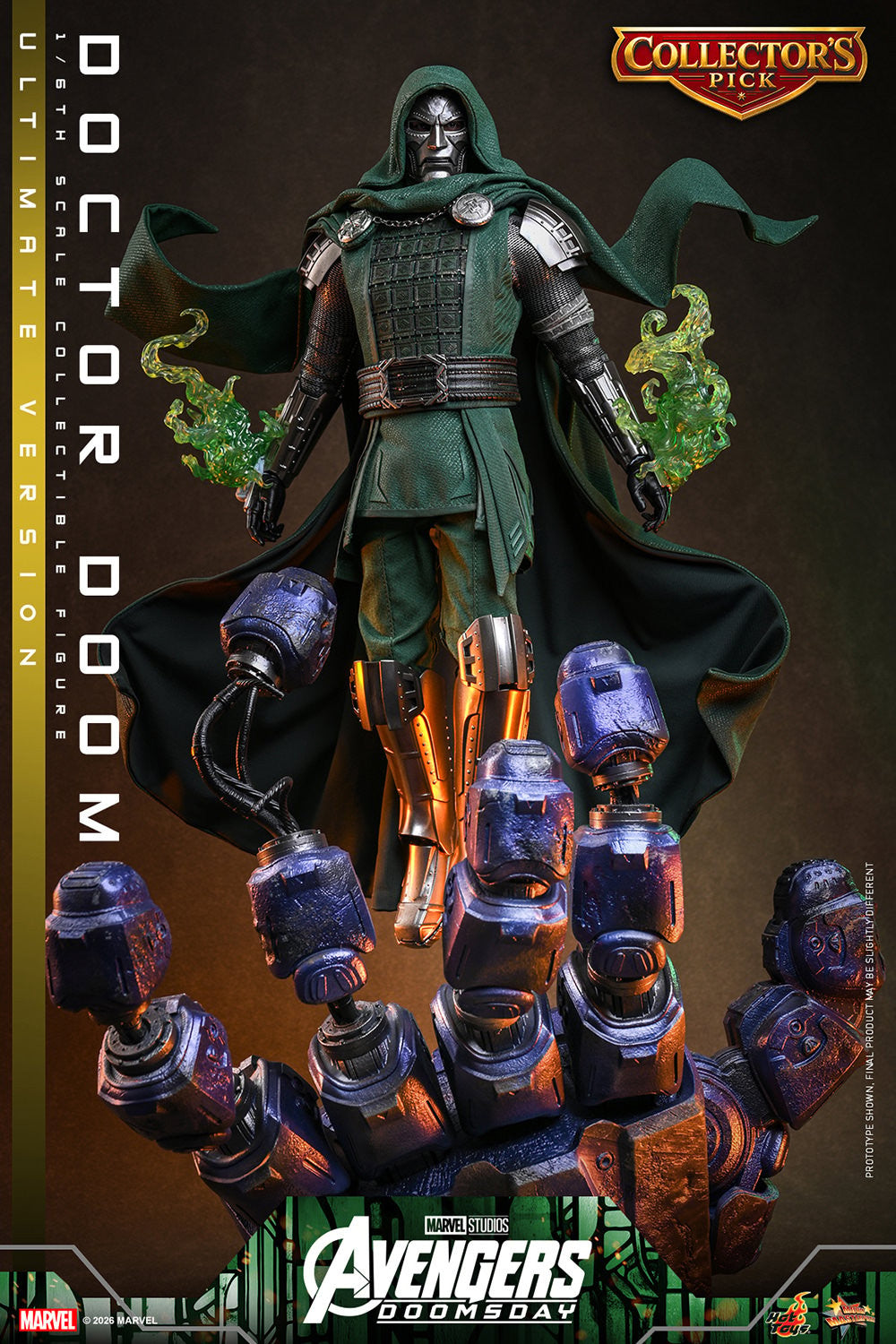 Doctor Doom Marvel Sixth Scale Figure