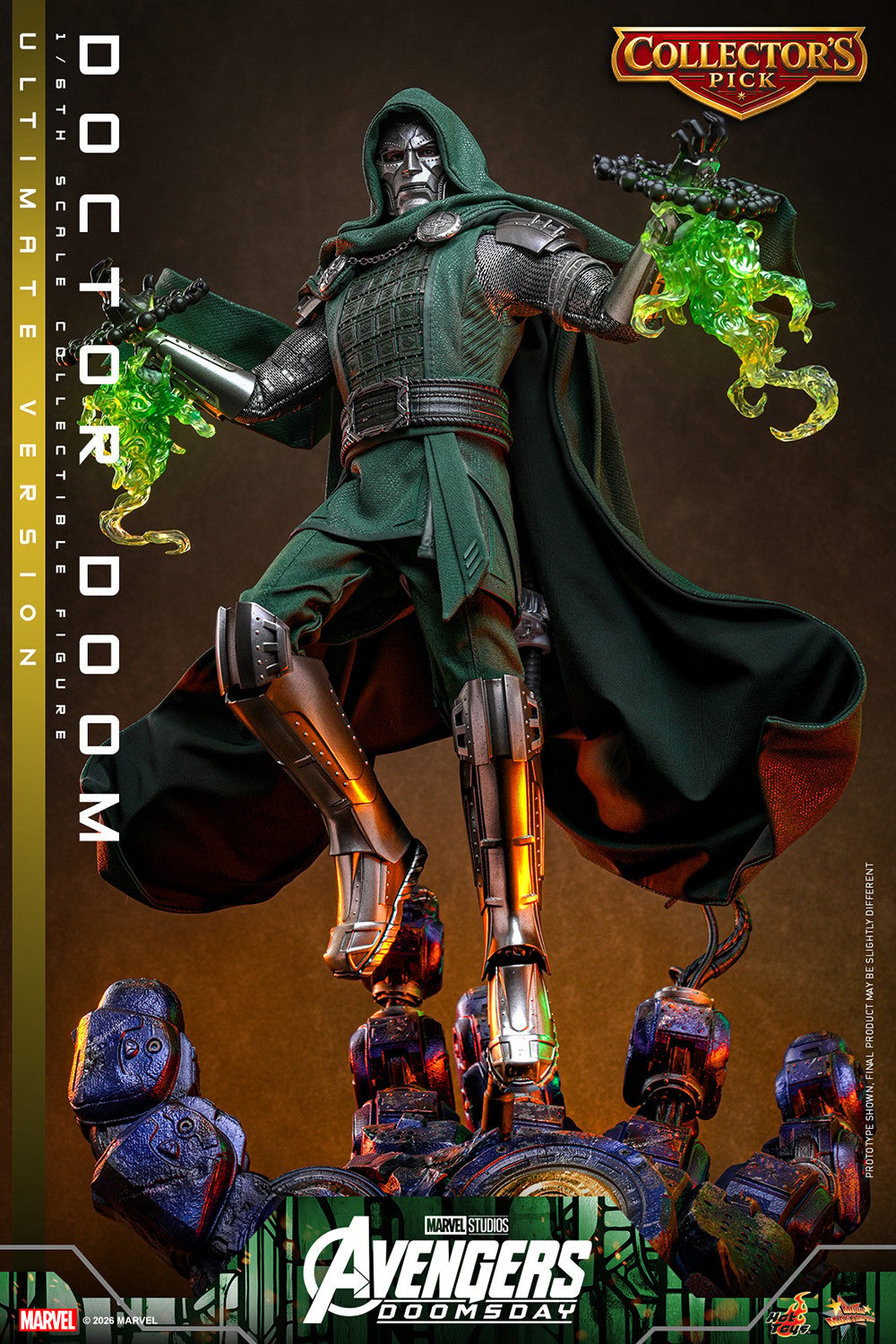 Doctor Doom Marvel Sixth Scale Figure