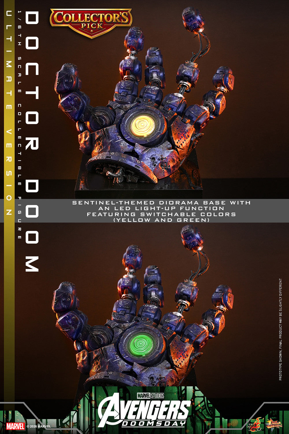 Doctor Doom Marvel Sixth Scale Figure