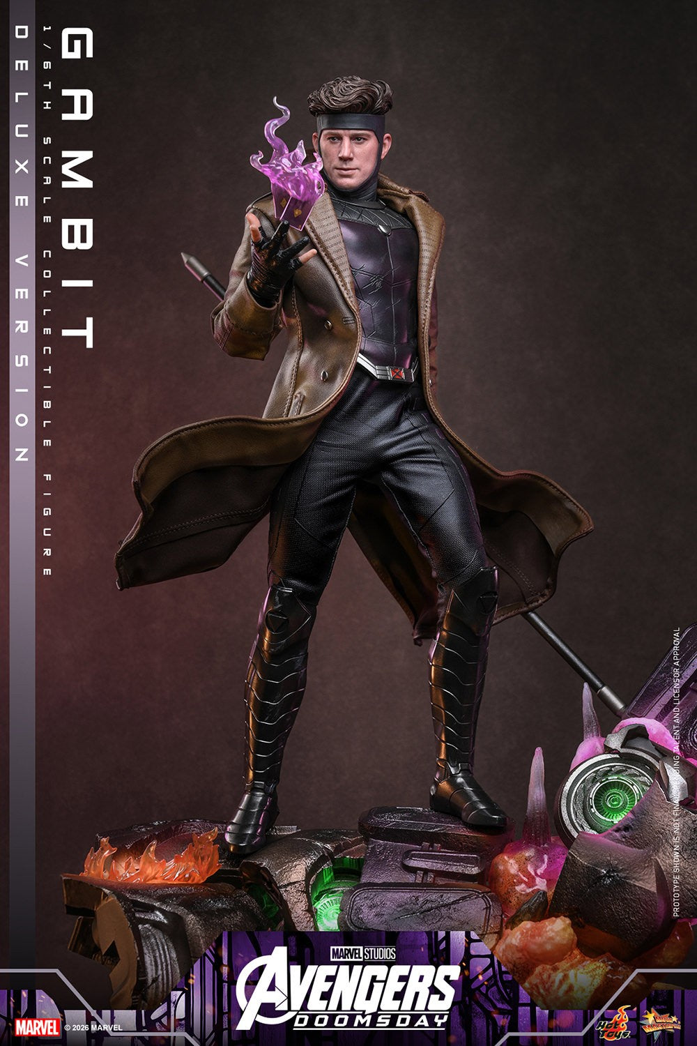 Gambit Marvel Sixth Scale Figure