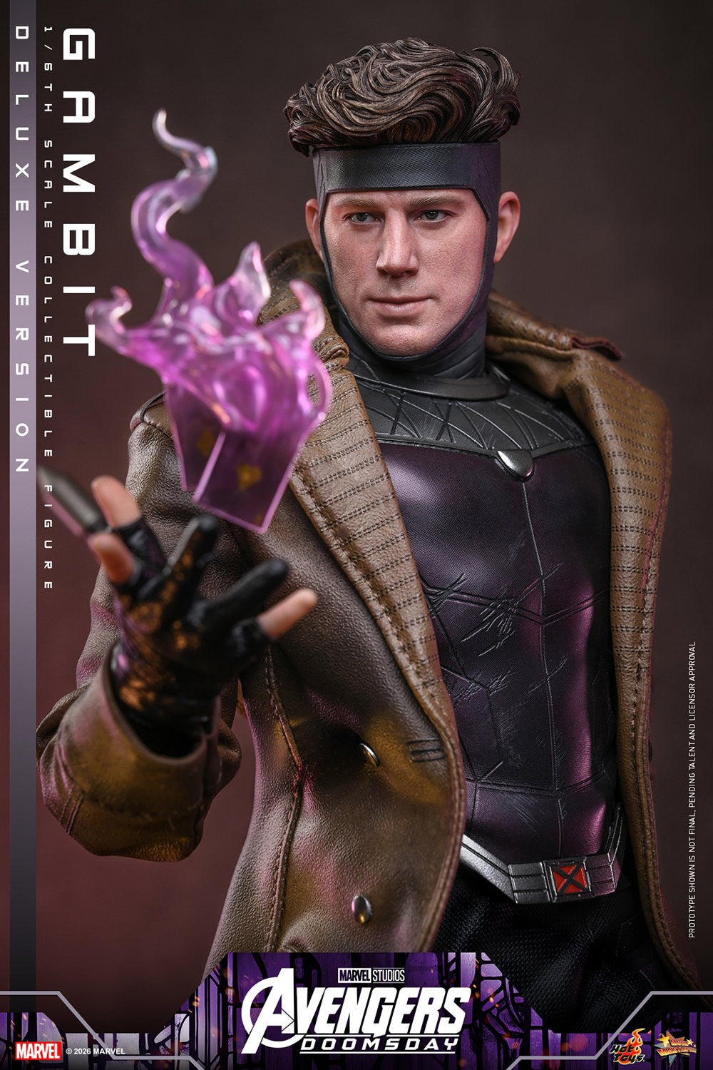 Gambit Marvel Sixth Scale Figure