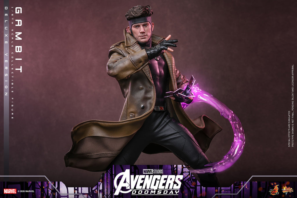 Gambit Marvel Sixth Scale Figure