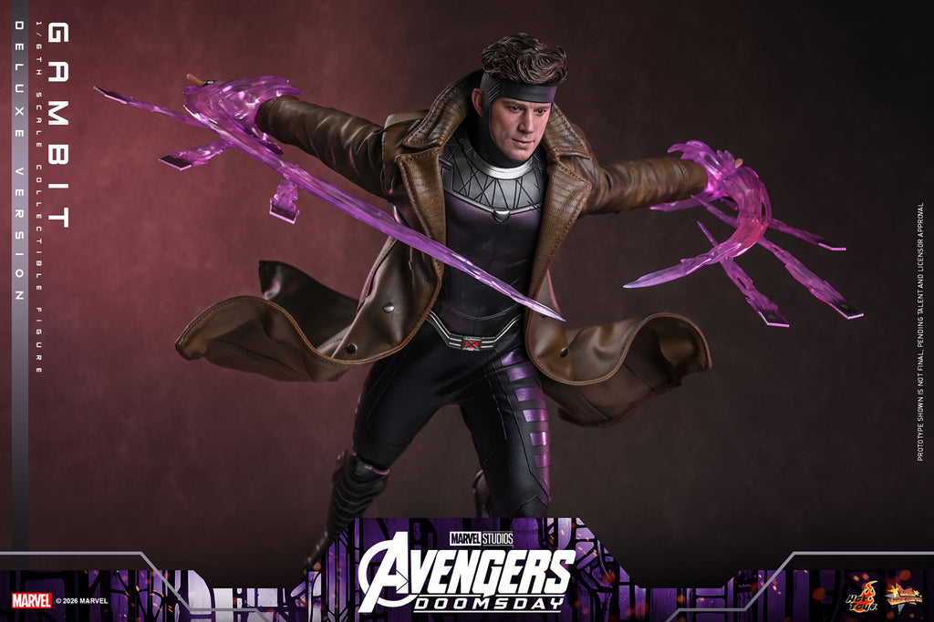 Gambit Marvel Sixth Scale Figure