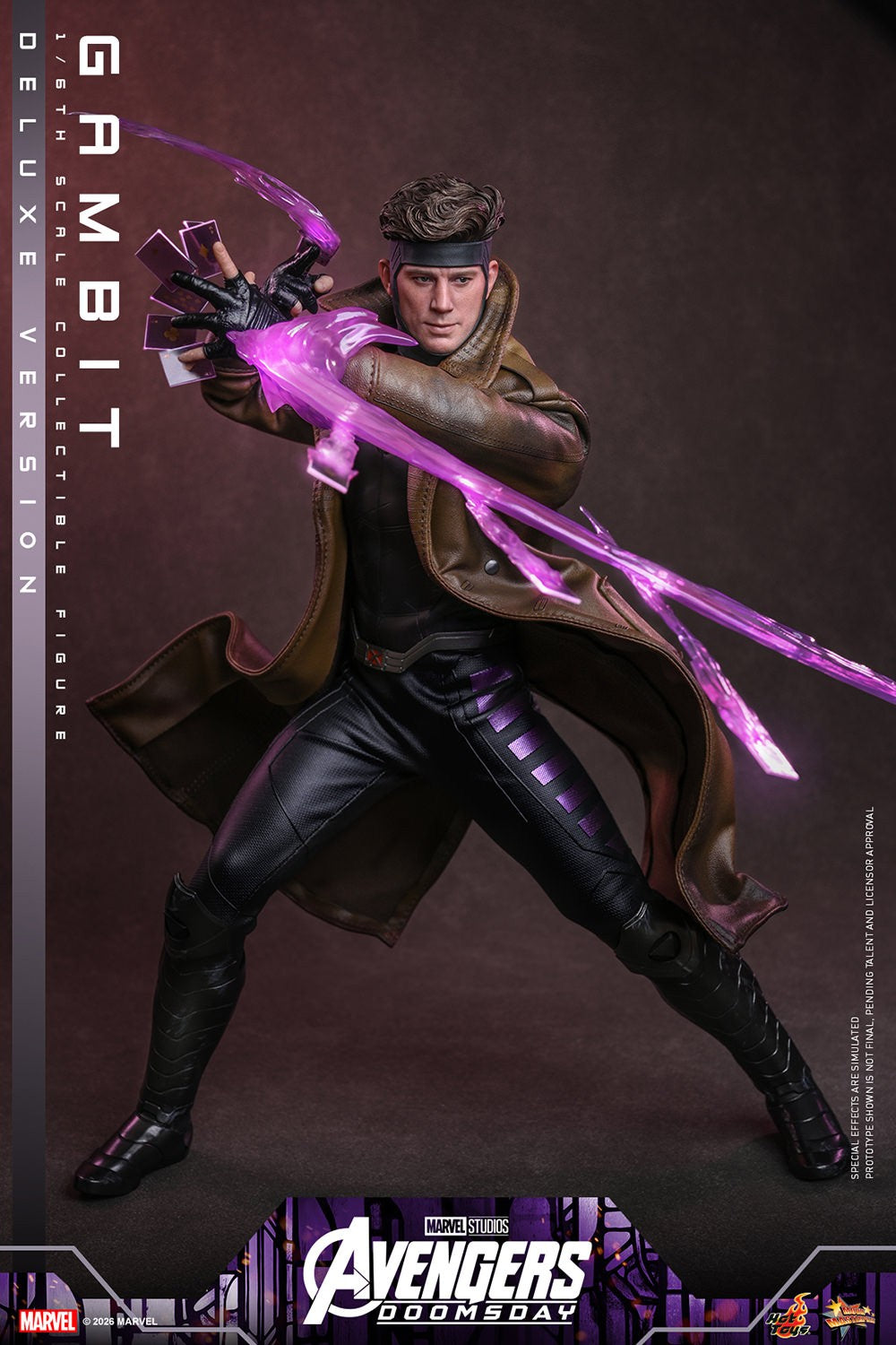 Gambit Marvel Sixth Scale Figure