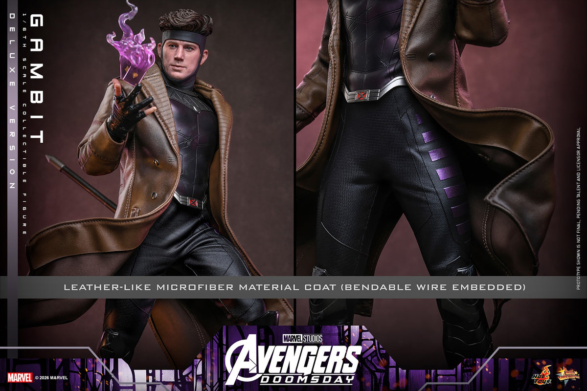 Gambit Marvel Sixth Scale Figure