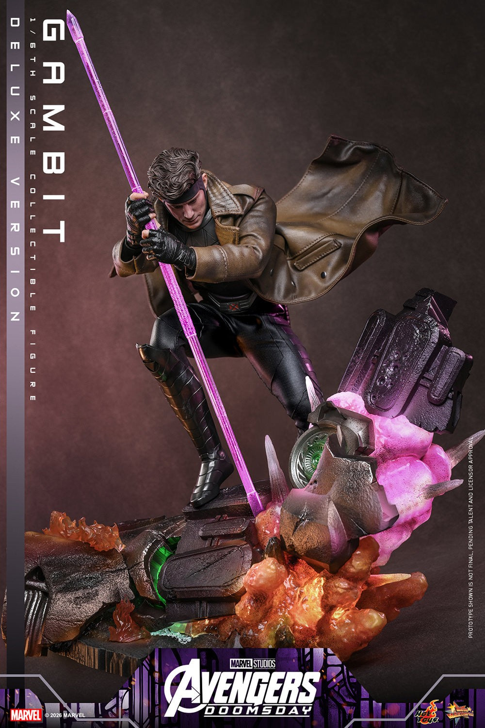 Gambit Marvel Sixth Scale Figure