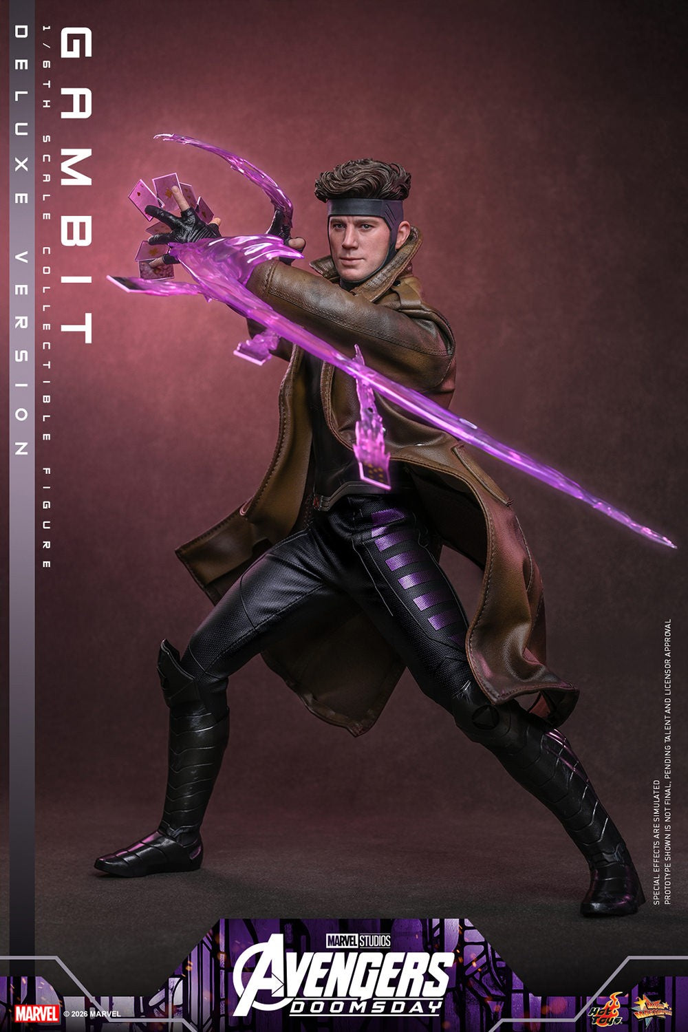 Gambit Marvel Sixth Scale Figure