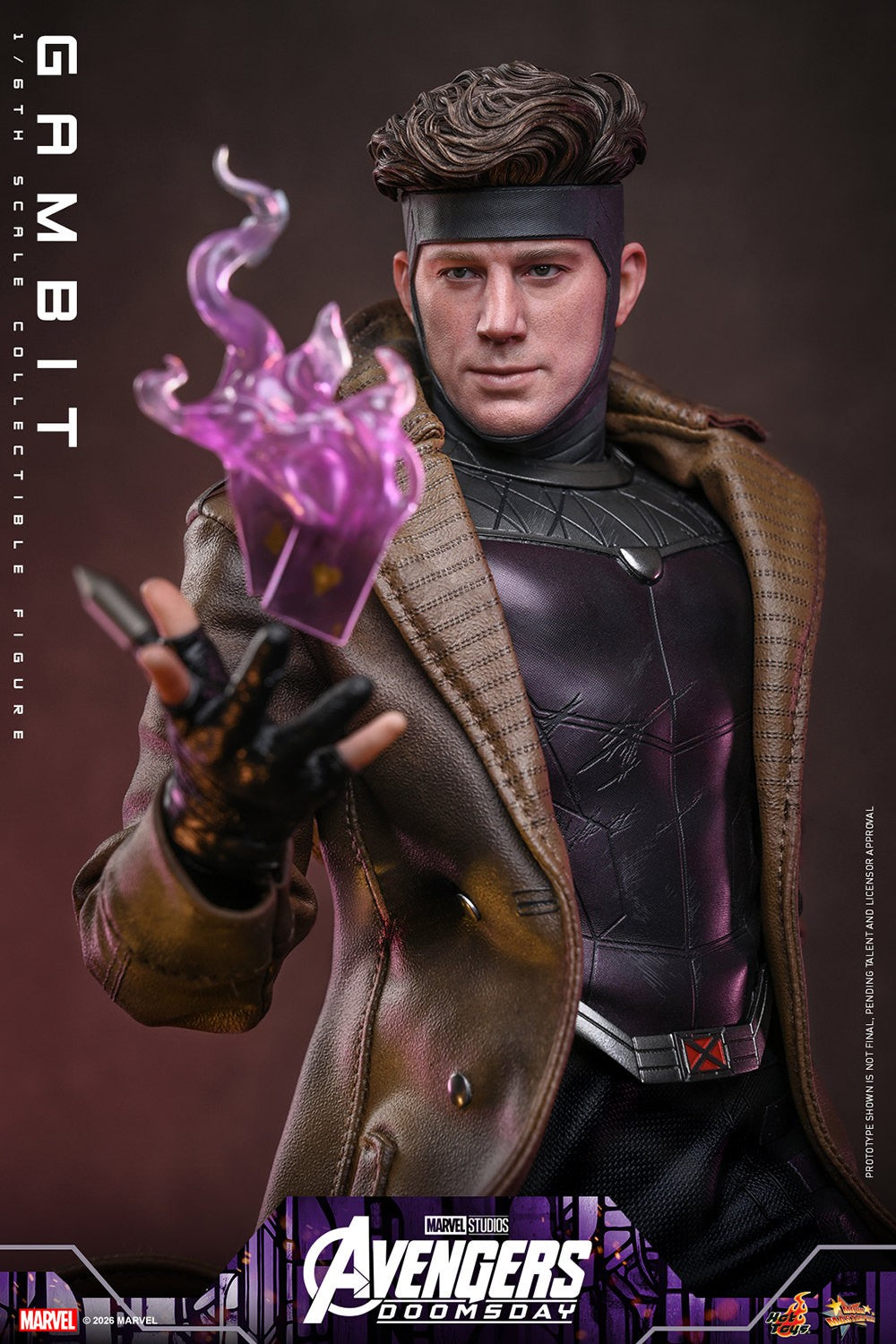 Gambit Marvel Sixth Scale Figure