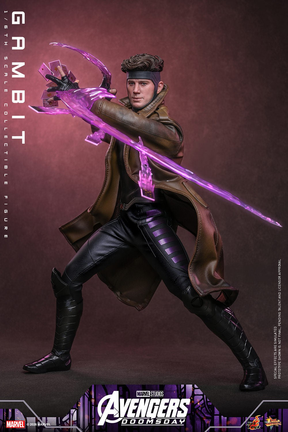 Gambit Marvel Sixth Scale Figure