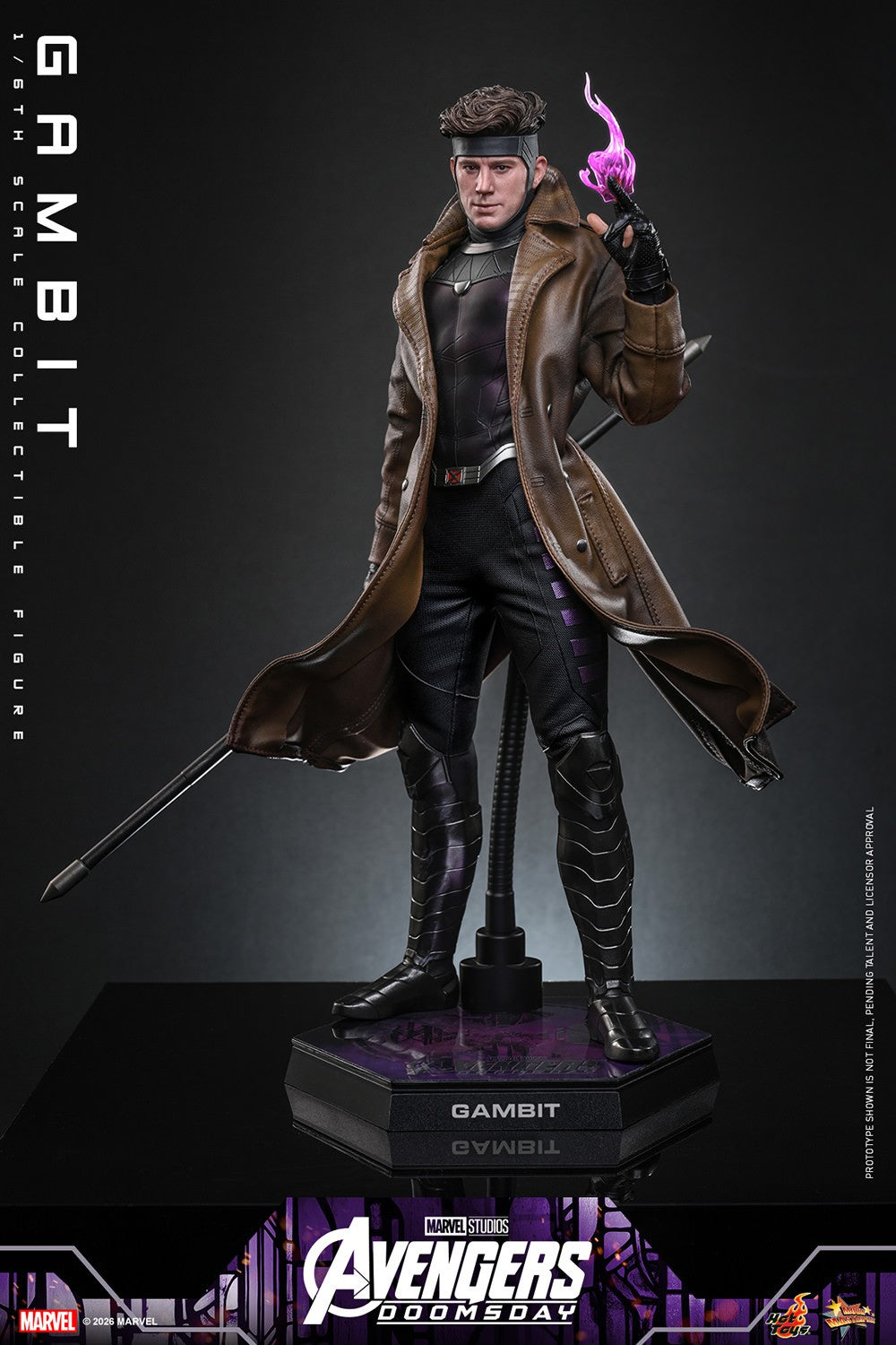 Gambit Marvel Sixth Scale Figure