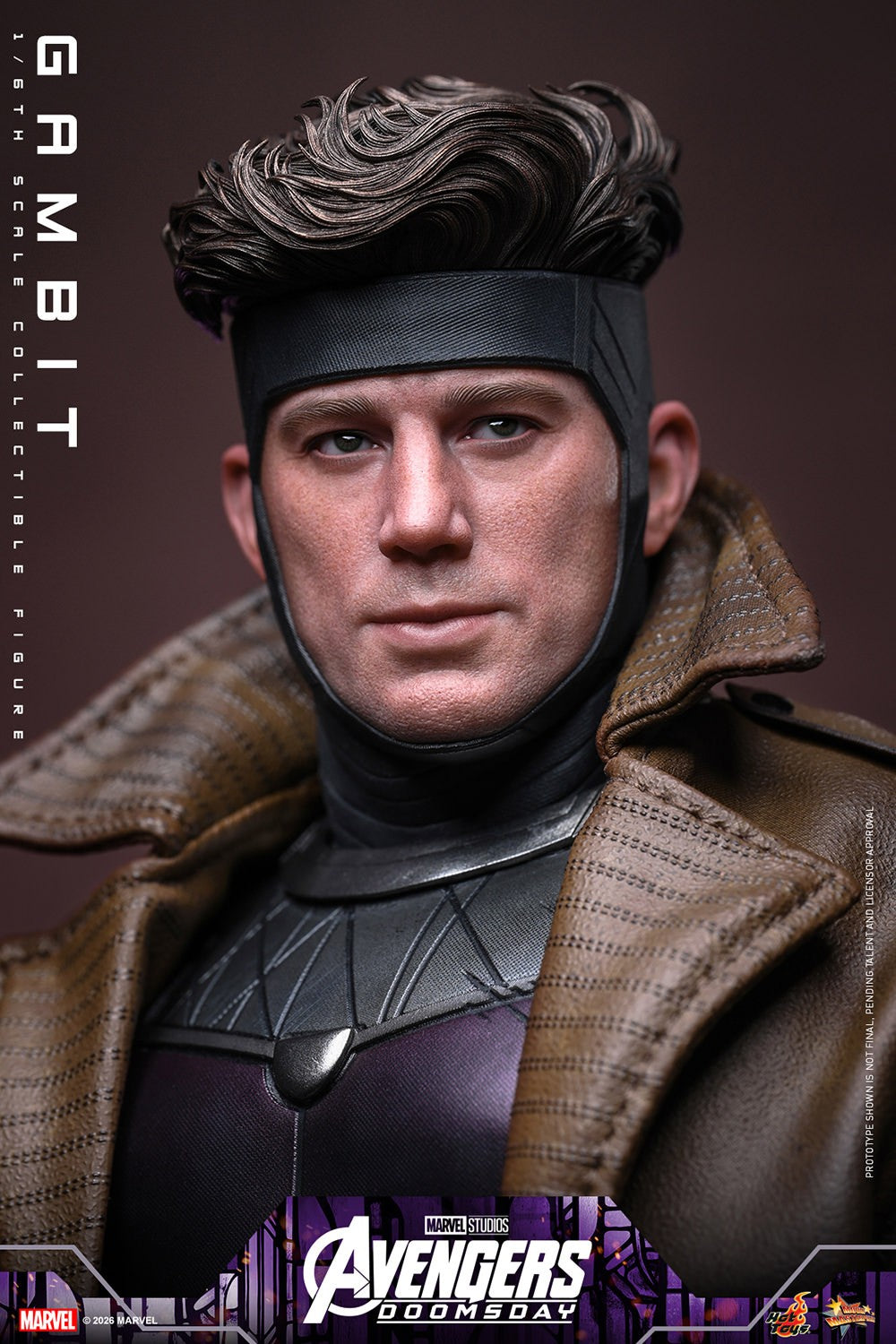 Gambit Marvel Sixth Scale Figure