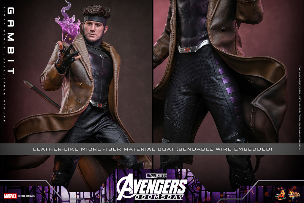 Gambit Marvel Sixth Scale Figure