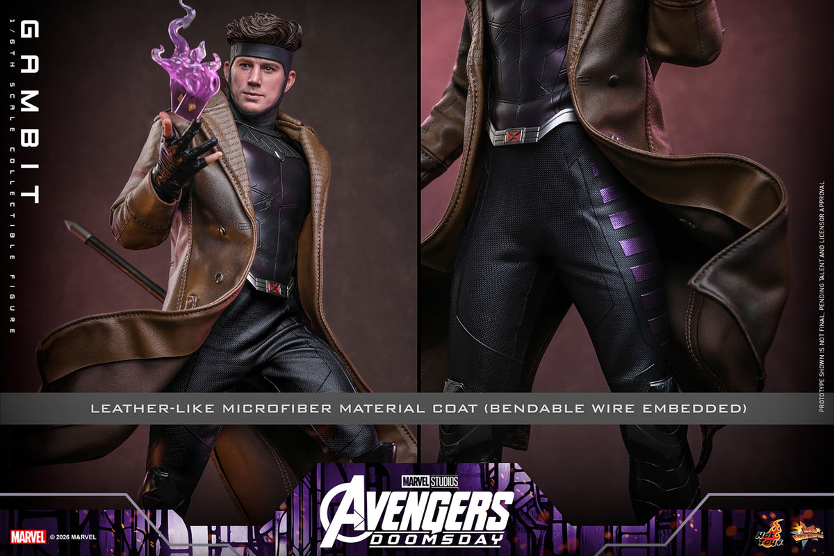 Gambit Marvel Sixth Scale Figure