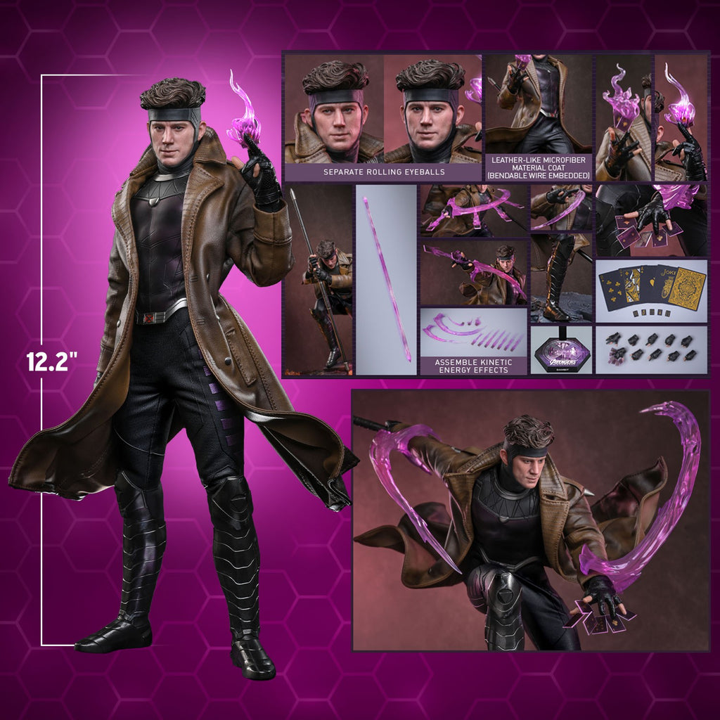 Gambit Marvel Sixth Scale Figure