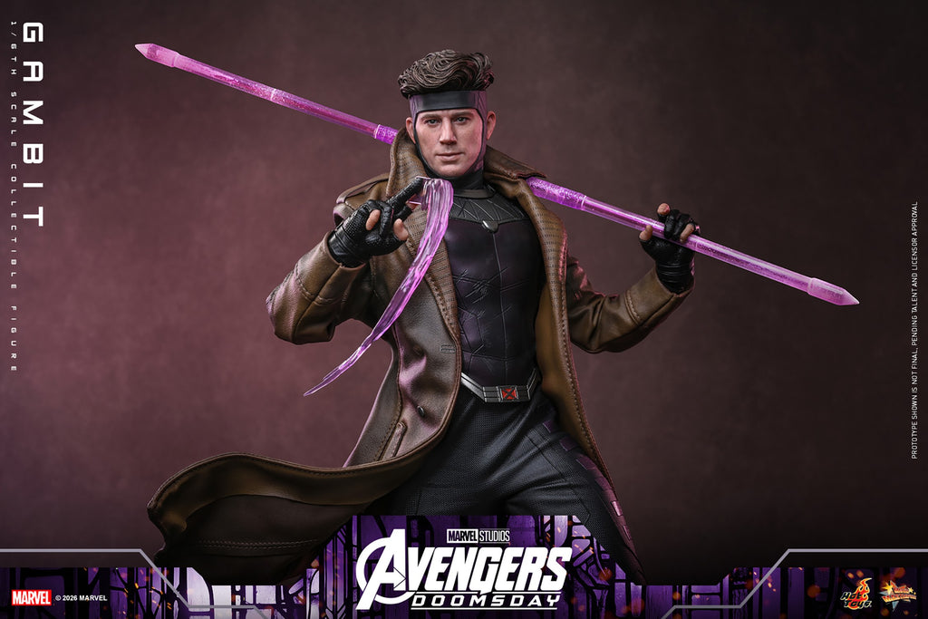 Gambit Marvel Sixth Scale Figure