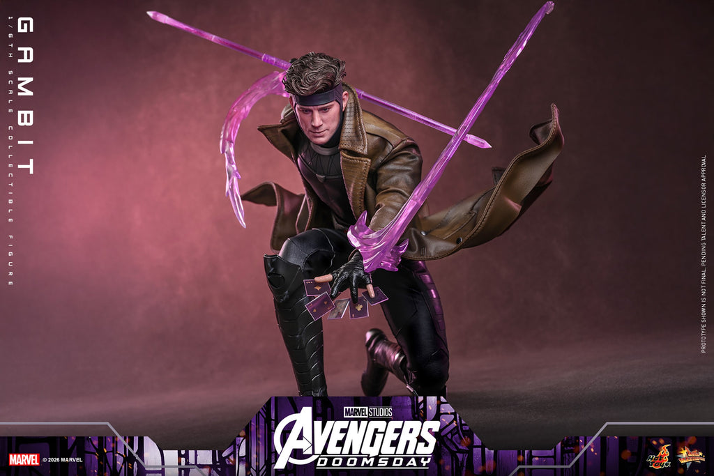 Gambit Marvel Sixth Scale Figure