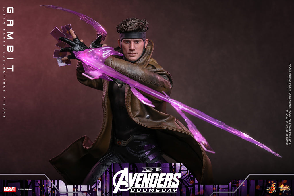 Gambit Marvel Sixth Scale Figure
