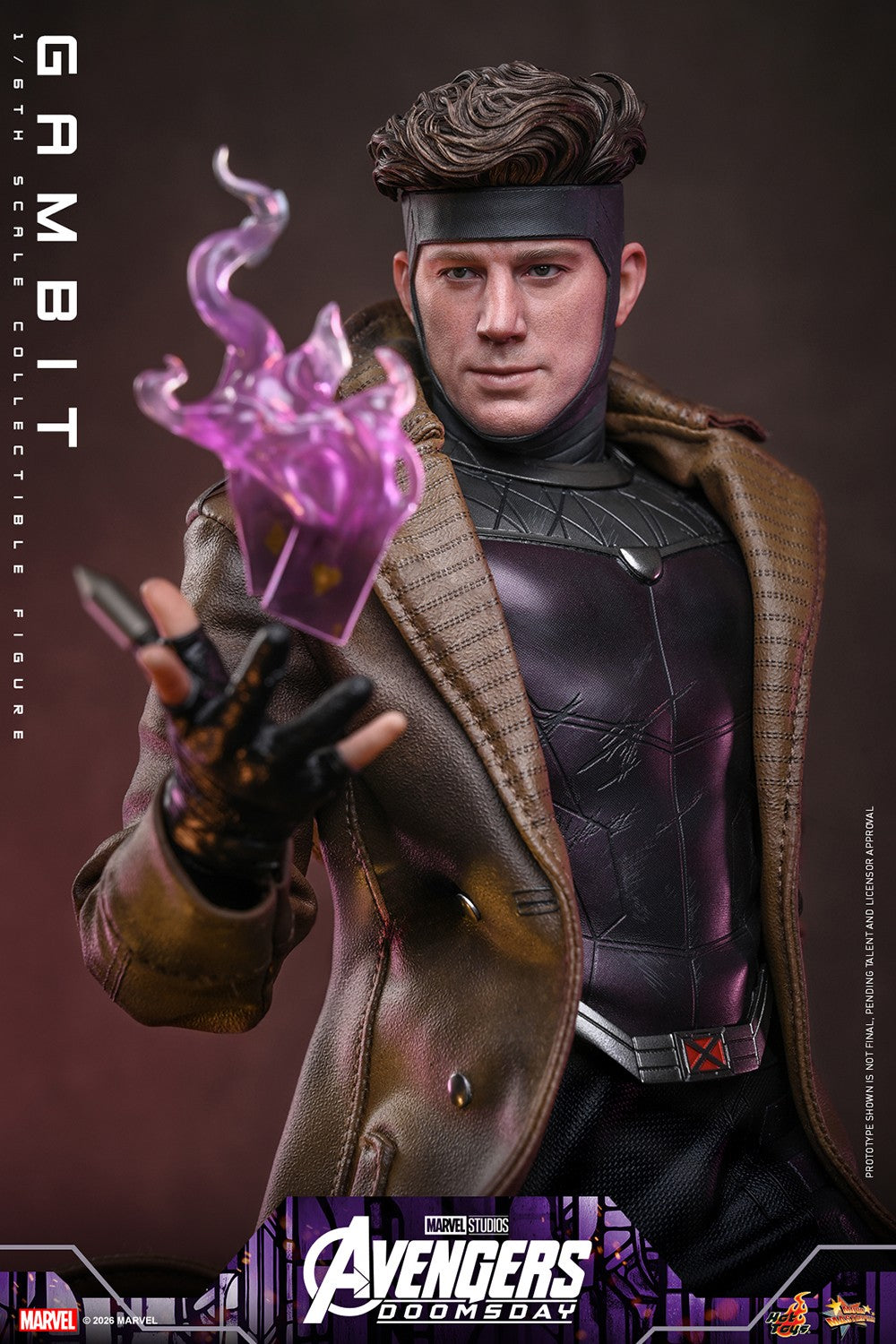 Gambit Marvel Sixth Scale Figure
