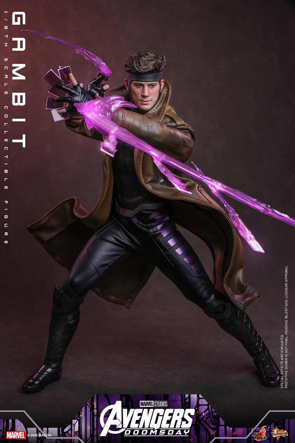 Gambit Marvel Sixth Scale Figure